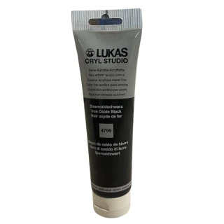 Lukas 125 Ml Akrilik Boya Cryl Terzia Oksit Siyah 4799