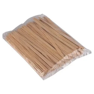 Universal 24 Cm Ahşap Çubuk Ucu Sivri 100 Lü