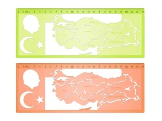 Hatas Şablon Türkiye Haritası