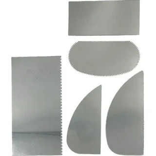 Lutart Lsr-5434\5458 5 Parça Metal Çeki Tarağı