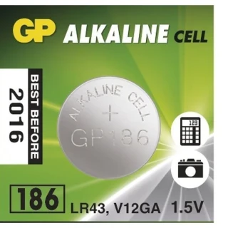 Gp Lr43 186 1,5 Volt Pil 2016