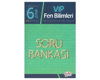 Editör Yay.-6.sınıf Vıp Fen Bilimleri Soru Bankası 1819