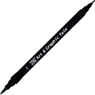 Zig Art Tut-80 Graphic Boyama Kalemi 009 Black