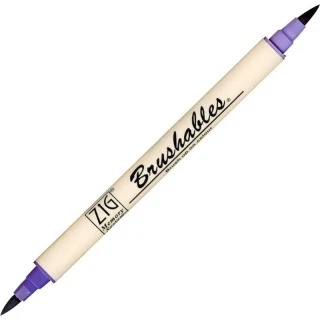 Zig Ms-7700 Brushables Çift Uçlu Grafik (boyama)kalemi 080 Pure Vıolet