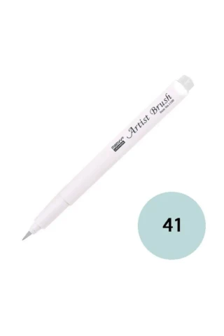 Marvy 1100 Su Bazlı Fırça Uçlu Marker Kalem 041 Blue Grey