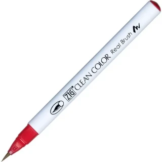 Zig 6000at Clean Color Real Brush Callıgraphy Kalemi 029 Geranıum Red