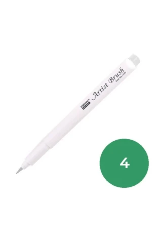 Marvy 1100 Su Bazlı Fırça Uçlu Marker Kalem 015 Olıve Green