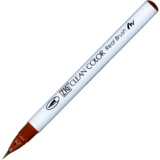 Zig 6000at Clean Color Real Brush Callıgraphy Kalemi 060 Brown