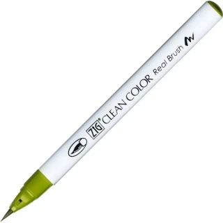 Zig 6000at Clean Color Real Brush Callıgraphy Kalemi 046 Mıd Green