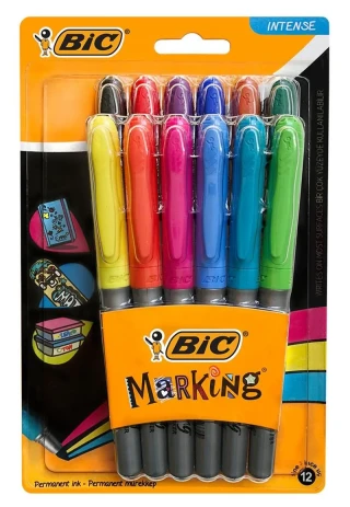Bic Markıng Intense Permanent Kalem 12 Renk 961442