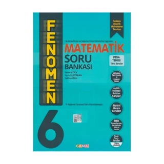 Fenomen Yay.-6.sınıf Matematik B Soru Bankası 2425