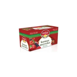 Doğuş Kırmızı Meyveler Meyve Çayı Süzen Poşet 1.75 Gr 20"li