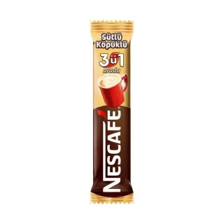 Nestle Nescafe 3 Ü 1 Arada Sütlü Köpüklü 17.4 Gr