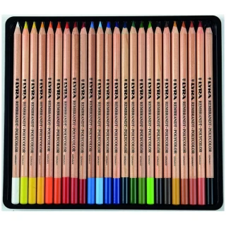 Lyra Rembrandt Polycolor Boya Kalemi Metal Kutu 24"lü 2001240