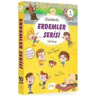 Öykülerle Erdemler Serisi 1.sınıf 10 Kitap - Yuva Yayınları
