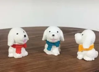 Sükseli Teraryum Objesi Yavru Köpek Kırmızı A227
