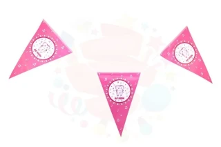 Nedi Üçgen Flama İlk Diş Pembe Tf-7507