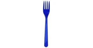 Nedi Plastik Çatal 25"li Lacivert 74343\30102