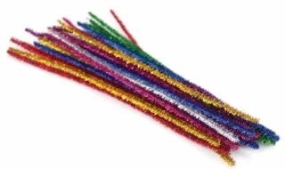 Puti 50 Cm Şönil Metalik 25"li 4438