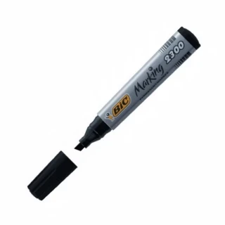 Bic 2300 Permanent Marker Kalem Kesik Uç Siyah