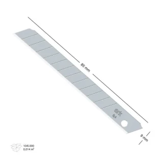 Ark Technık 18 Mm No:2 Maket Bıçağı Yedeği 10"lu 356