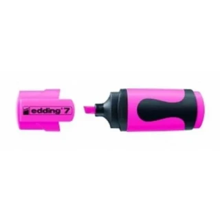 Edding Mini Fosforlu Kalem Pembe Col.069
