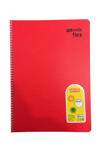 Umur Mynote Flex Neon A4 Pp Kapak Spiralli Defter Kareli 40 Yp Mfxne-a440-k