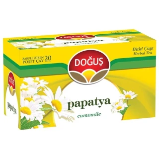 Doğuş Papatya Bitki Çayı Süzen Poşet 1.5 Gr 20"li
